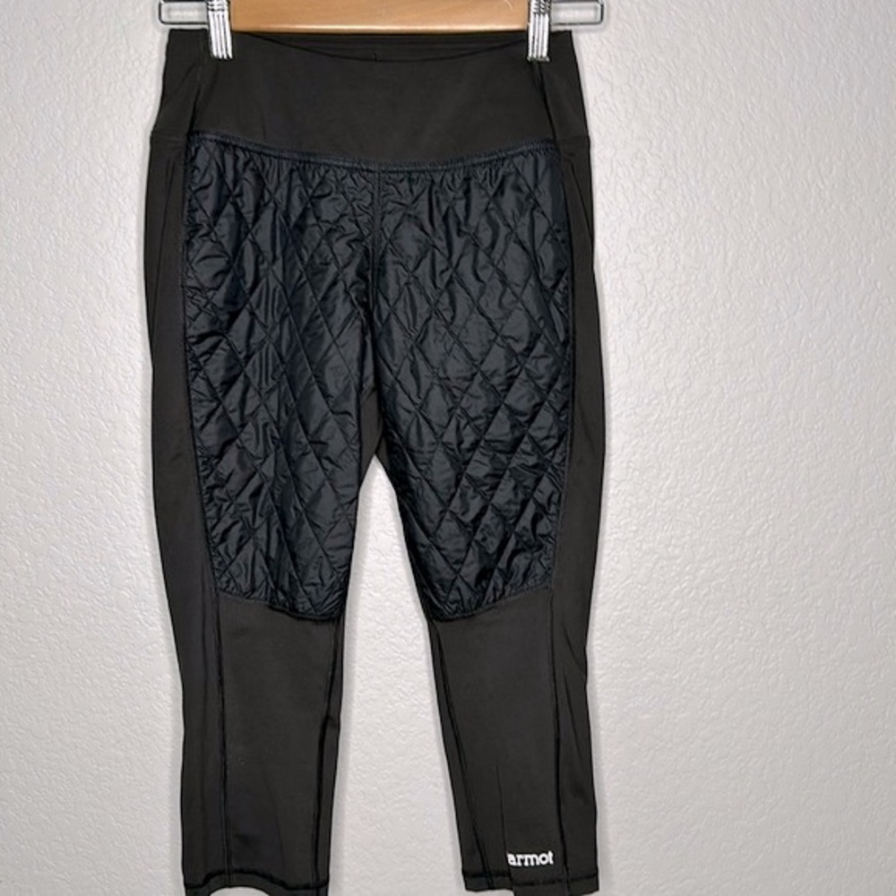 Marmot Women’s Primaloft Quilted Capri Leggings Black Small